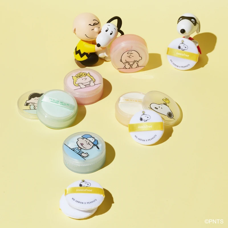 2022 innisfree x Peanuts無油無慮控油蜜粉。