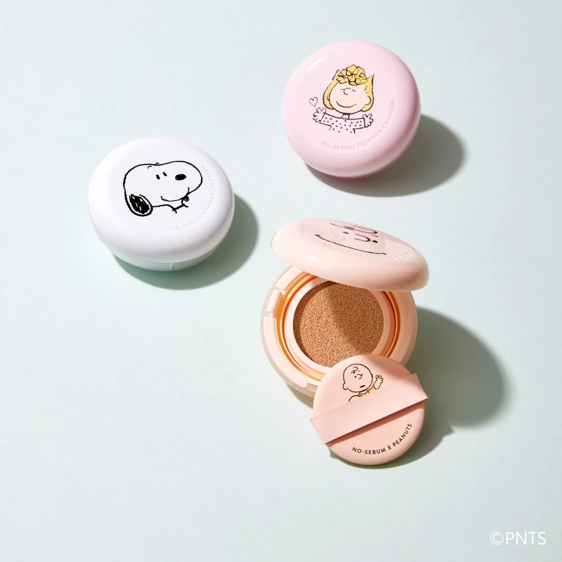2022 innisfree x Peanuts無油無慮零毛孔控油氣墊SPF 29/PA++。