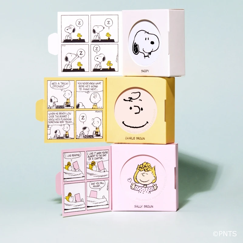 2022 innisfree x Peanuts無油無慮零毛孔控油氣墊SPF 29/PA++。