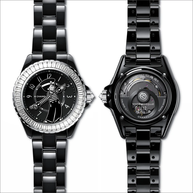 Chanel 2022年新錶 Mademoiselle J12 La Pausa腕錶 Chanel 2022年新錶 Mademoiselle J12 La Pausa腕錶