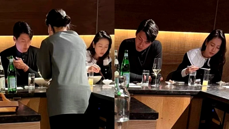 玄彬、孫藝珍 在美吃高級料理被捕捉 玄彬、孫藝珍 在美吃高級料理被捕捉