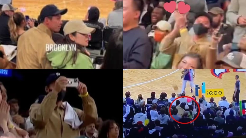 玄彬、孫藝珍 看球賽非常興奮 玄彬、孫藝珍 看球賽非常興奮