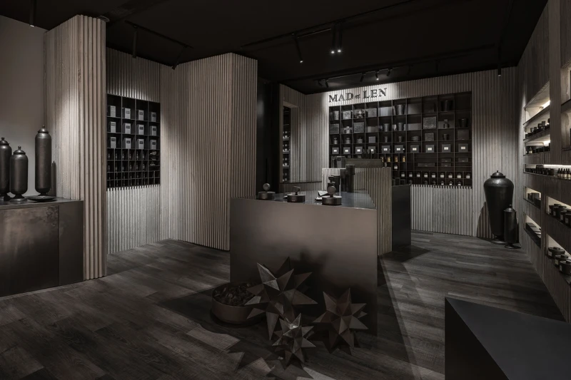 MAD et LEN台灣旗艦店空間設計(圖片/質物霽畫提供)。