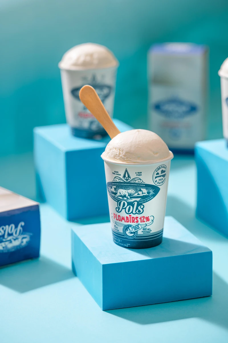 POLS保羅熊牛奶冰淇淋杯 POLS保羅熊牛奶冰淇淋杯