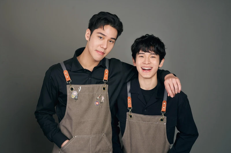 《我的牙想你》周予天（左）、張豐豪合組CP，為戲將獻出螢幕初吻