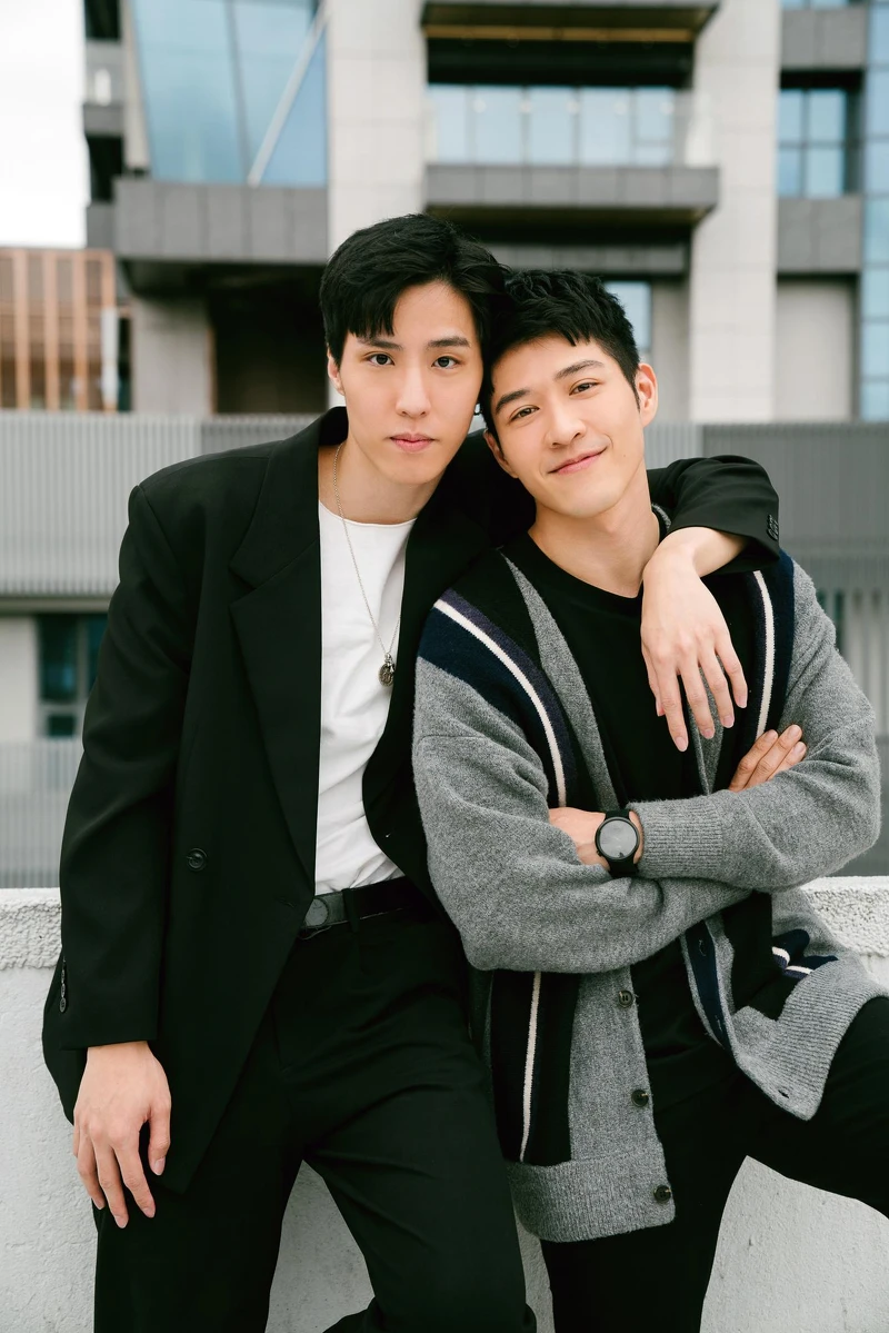 《我的牙想你》吳岳擎（右）、余晉劇中有精彩對手戲