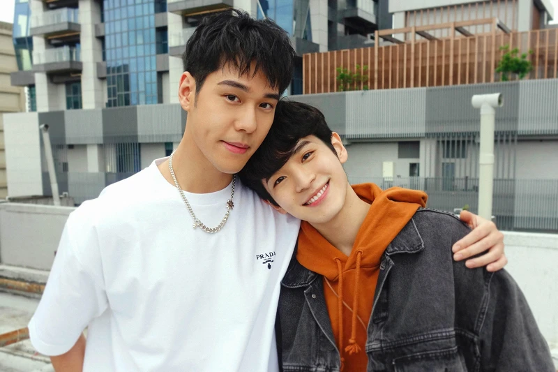 《我的牙想你》周予天（左）、張豐豪首次搭擋演CP，兩人有12公分的最萌身高差