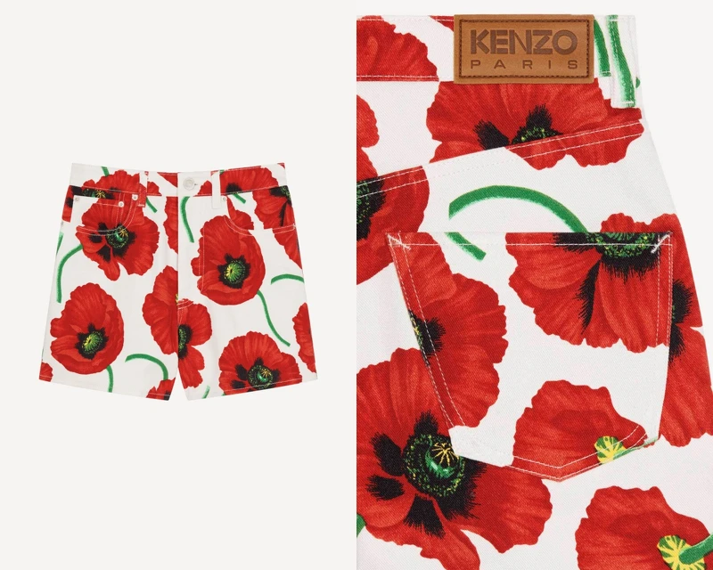 罌粟花園白色短褲,NT$15,800