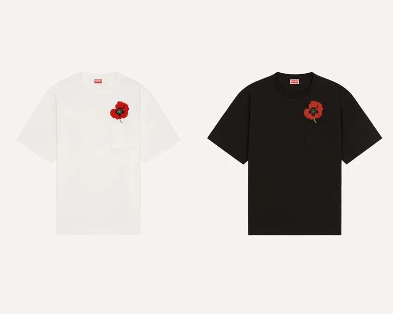 粟花口袋短袖上衣(白/黑),NT$8,800