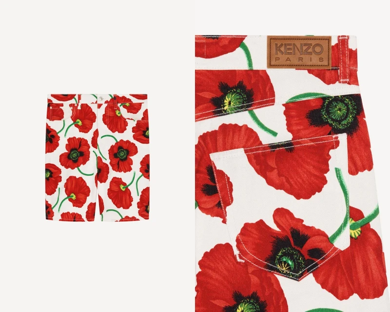 罌粟花園白色短褲,NT$15,800