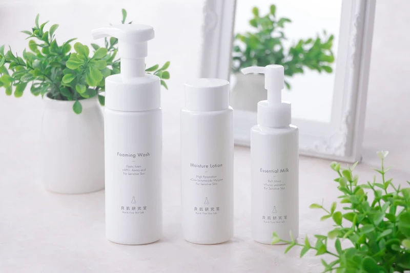 良肌研究室主視覺。