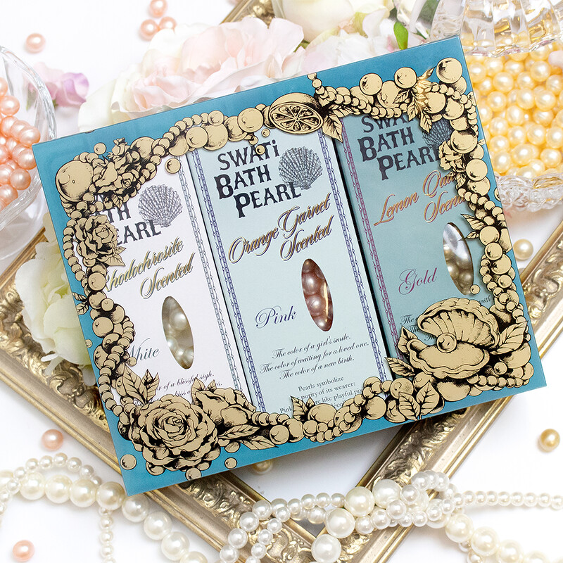 SWATi珍珠造型泡澡球3種香味套組(S)，NT1,245起。