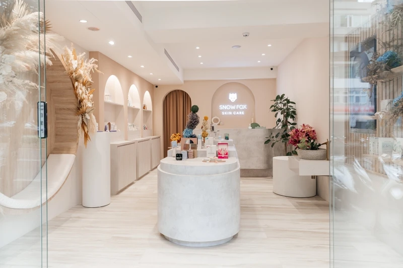 Snow Fox台灣首間實體門市天母店店景。 Snow Fox台灣首間實體門市天母店店景。