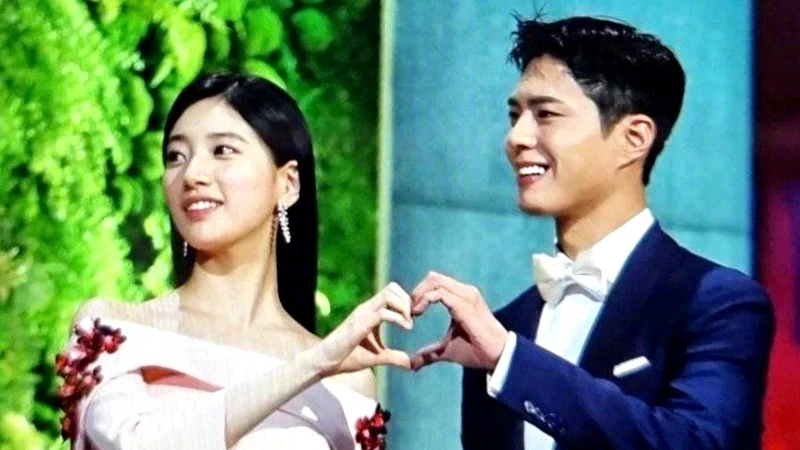 朴寶劍與秀智愛心合體 朴寶劍與秀智愛心合體