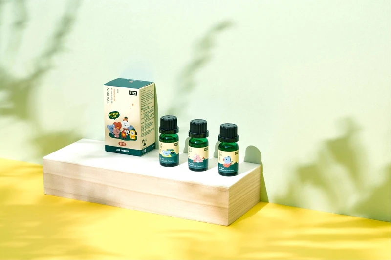 NARUKO茶樹痘印美白寶情境圖(KOYA+COOKY+MANG)。