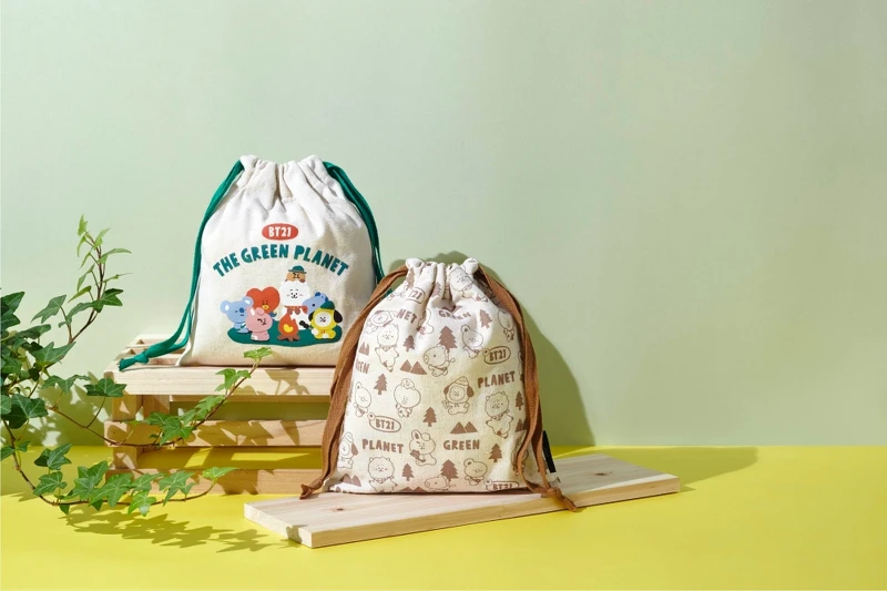 NARUKO BT21哩哩叩叩好好袋情境圖。 NARUKO BT21哩哩叩叩好好袋情境圖。