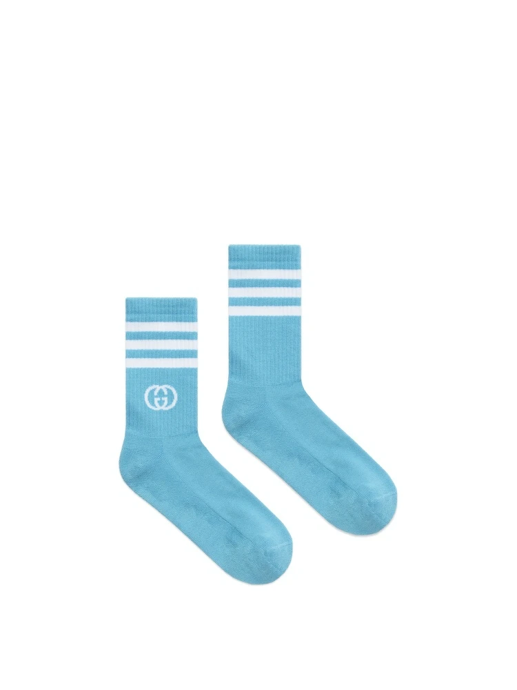 20. adidas X Gucci 藍色長襪，NT 6,900