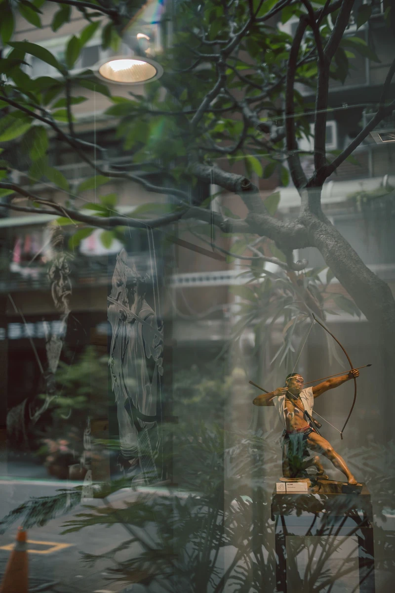 「射日傳說」是段安國創作分水嶺的代表作