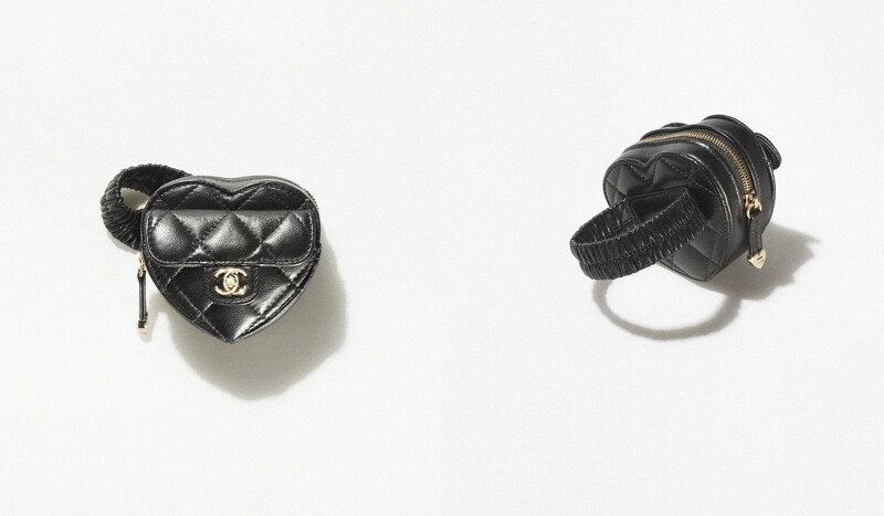 Chanel愛心手腕包，NT$ 56,200