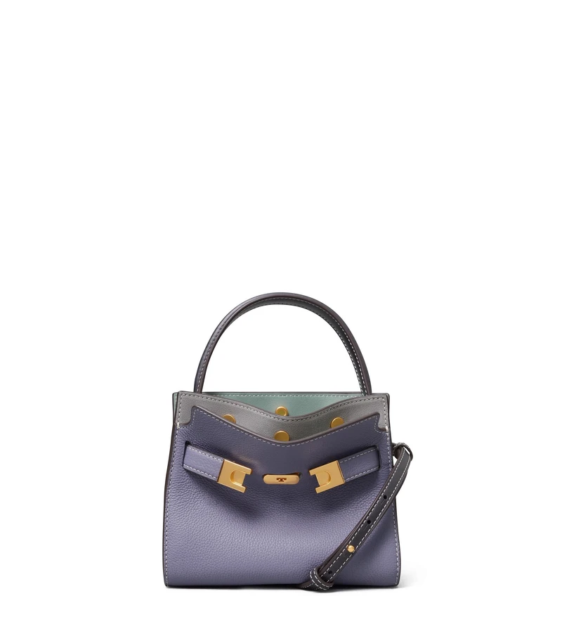 Tory Burch 睡蓮紫Lee Radziwill 雙層包(迷你),NT$31,900