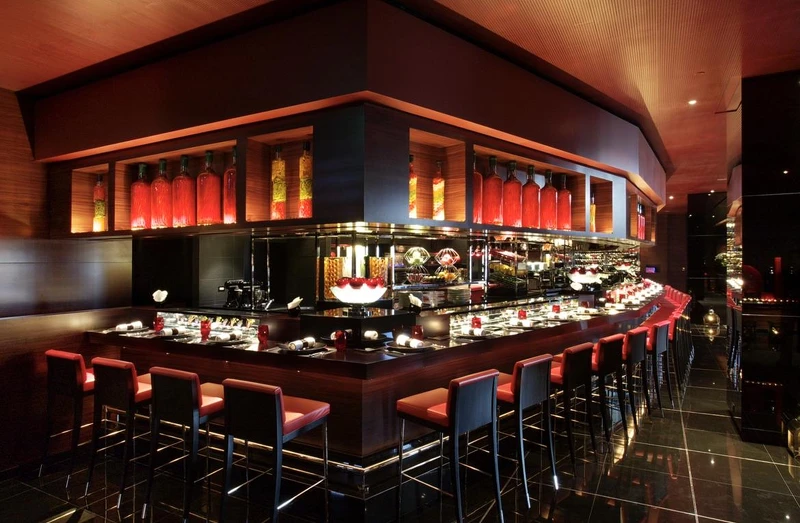 Joël Robuchon Restaurant 台北店空間。