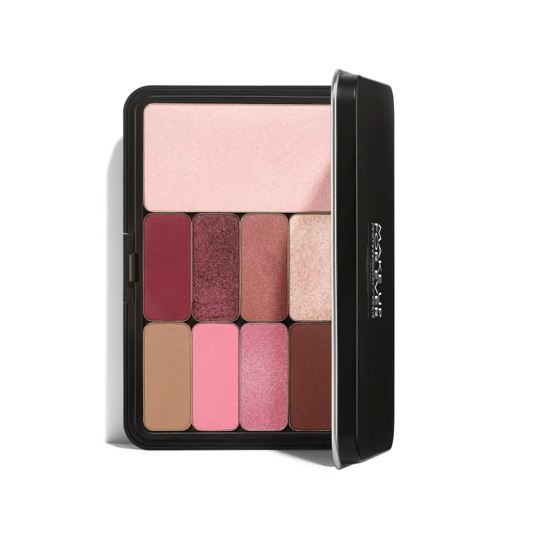 MAKE UP FOR EVER藝術大師9色眼彩盤(#002酒漬莓果粉),NT1,500。