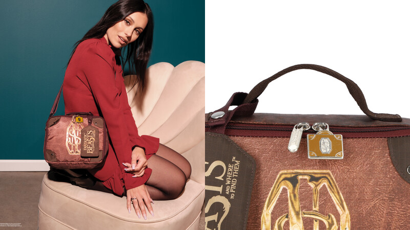 紐特皮箱造型斜背包,NT$5,800 紐特皮箱造型斜背包,NT$5,800