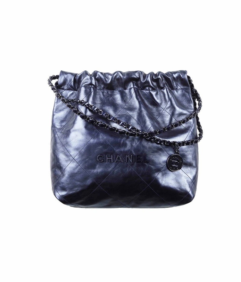 海軍藍金屬光澤皮革22包(小),NT$170,100