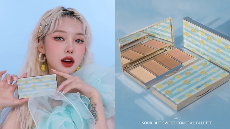 FreshO2 X Pony聯名系列《Tea Time with Pony》酸酸甜甜遮瑕盤,NT699。 FreshO2 X Pony聯名系列《Tea Time with Pony》酸酸甜甜遮瑕盤,NT699。