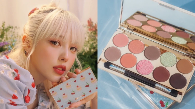 FreshO2 X Pony聯名系列《Tea Time with Pony》甜點盒10色眼影盤,NT799。 FreshO2 X Pony聯名系列《Tea Time with Pony》甜點盒10色眼影盤,NT799。