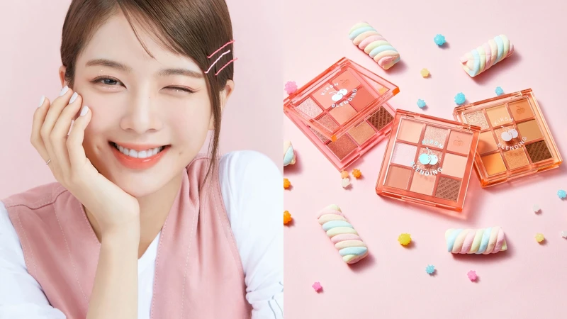 KIRSH BLENDING甜美夢境櫻桃九色眼影盤(共3款),NT1,150。 KIRSH BLENDING甜美夢境櫻桃九色眼影盤(共3款),NT1,150。