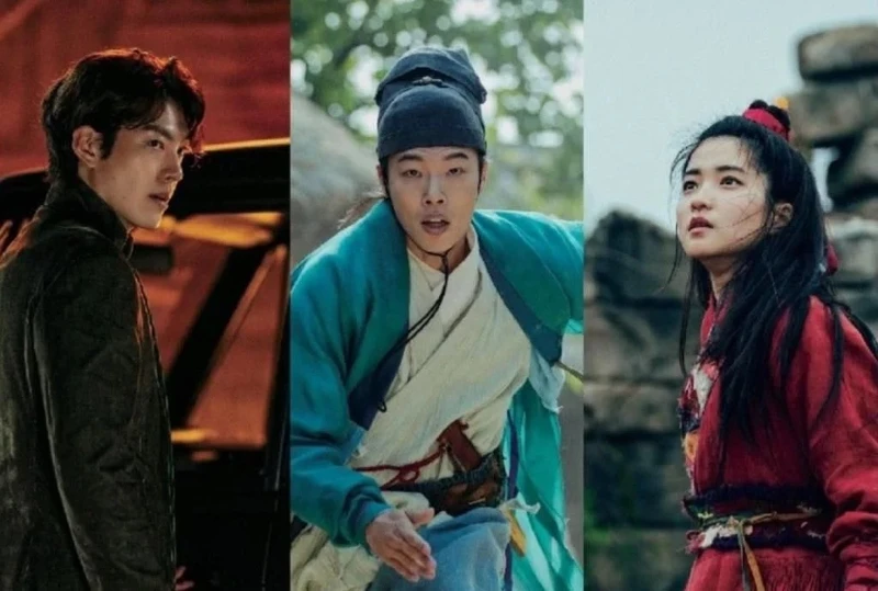 《外星+人》金宇彬、柳俊烈與金泰梨 《外星+人》金宇彬、柳俊烈與金泰梨