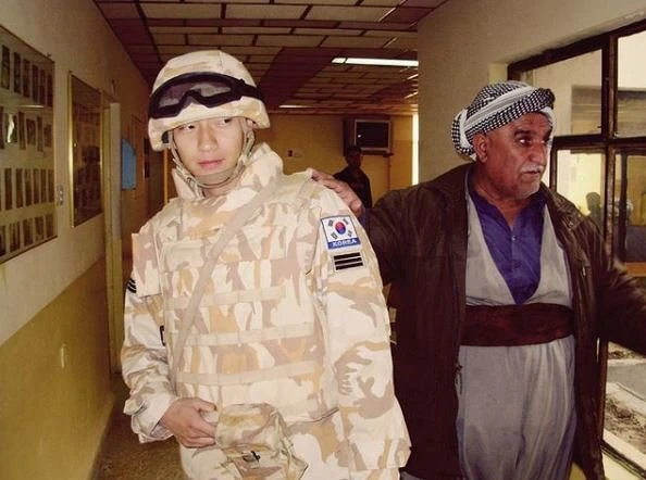 孫錫久曾在伊拉克服兵役 孫錫久曾在伊拉克服兵役