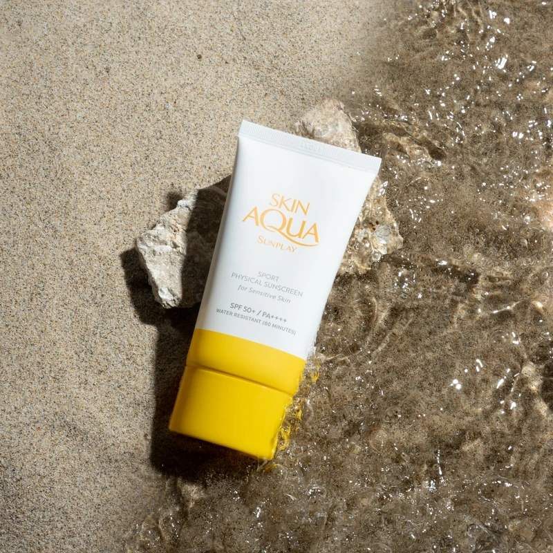 曼秀雷敦水潤肌純物理戶外防曬乳液SPF50+/PA++++80g，NT800。