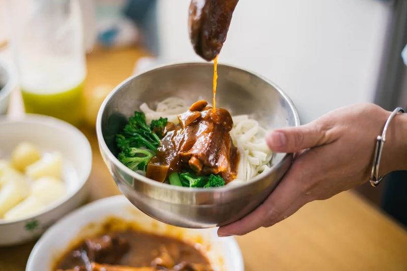 茶堂餐包有多種招牌餐點。 茶堂餐包有多種招牌餐點。