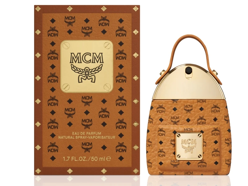 MCM 經典背包淡香精30ml，NT2,000、50ml，NT2,500、75ml，NT3,100。