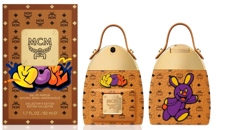 MCM經典背包淡香精-SAMBYPEN聯名限定50ml，NT2,600。