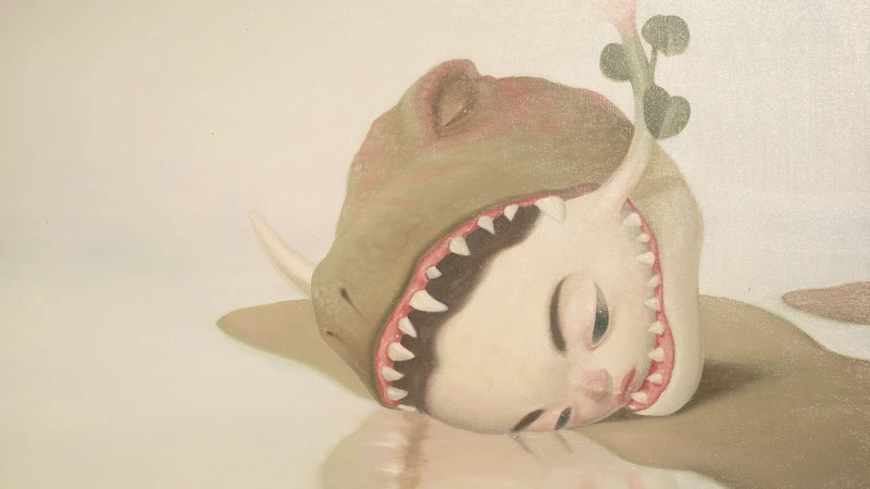 I'll Eat You Up, Roby Dwi Antono, Oil on Canvas, 2022. I'll Eat You Up, Roby Dwi Antono, Oil on Canvas, 2022.