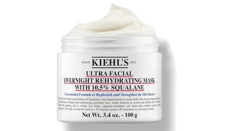 Kiehl’s冰河10.5角鯊烷保濕面膜100ml,NT1,450。 Kiehl’s冰河10.5角鯊烷保濕面膜100ml,NT1,450。