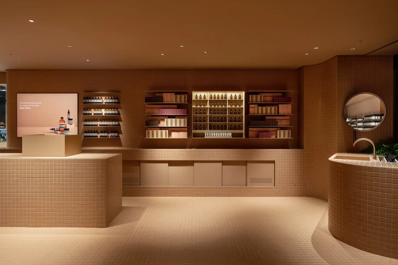 Aesop台北信義誠品店店舖照。 Aesop台北信義誠品店店舖照。