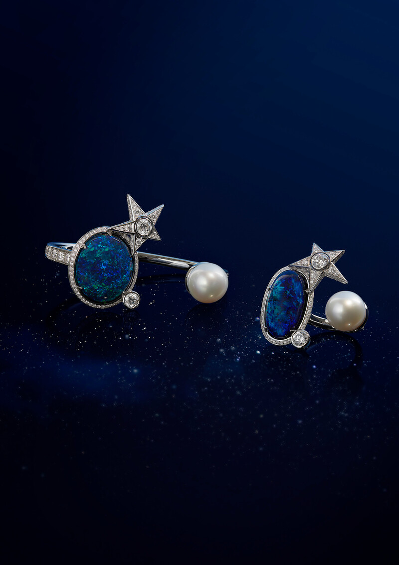 Comète Opale 手環與戒指 