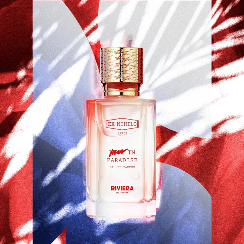 EX NIHILO限量迷幻樂土淡香精蔚藍假期限定版視覺。