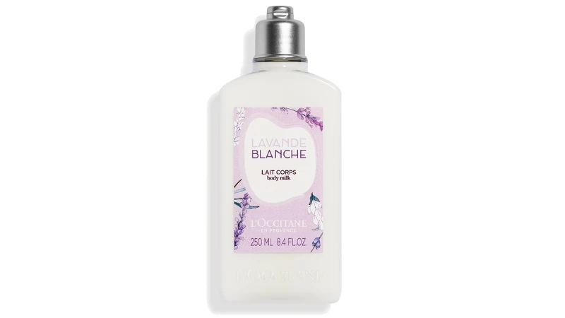 L'OCCITANE歐舒丹白薰衣草美體乳250ml,NT1,280。 L'OCCITANE歐舒丹白薰衣草美體乳250ml,NT1,280。