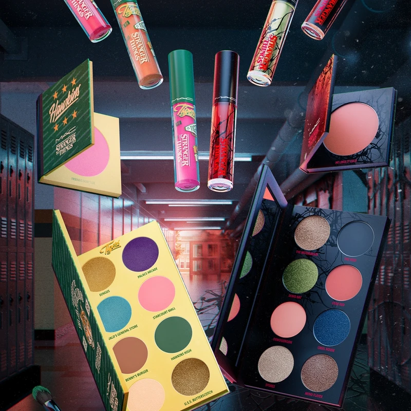 M·A·C怪奇物語聯名系列2022年5月27日限量上市。 M·A·C怪奇物語聯名系列2022年5月27日限量上市。