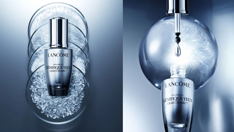 蘭蔻超未來肌因冰珠亮眼粹情境圖。