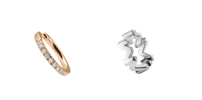 Mikimoto Dinner Ring系列珍珠鑽石耳骨夾_18K粉紅金款,參考價格NT$41,000。Mikimoto M Collection純銀耳骨夾,參考價格NT$8,000 Mikimoto Dinner Ring系列珍珠鑽石耳骨夾_18K粉紅金款,參考價格NT$41,000。Mikimoto M Collection純銀耳骨夾,參考價格NT$8,000