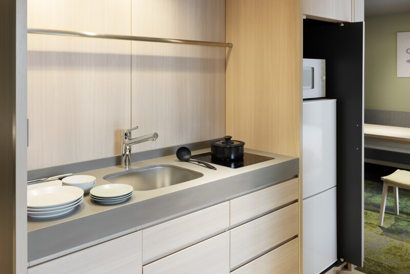 「OMO House」房型設有廚房。 「OMO House」房型設有廚房。