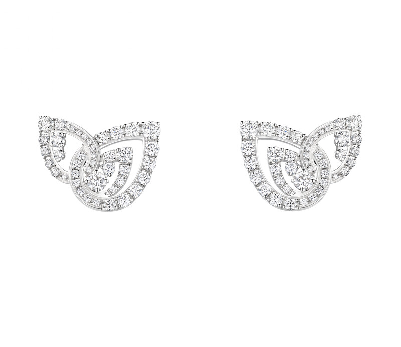 Chaumet Joséphine Duo Éternel系列鑽石貼耳耳環 Chaumet Joséphine Duo Éternel系列鑽石貼耳耳環