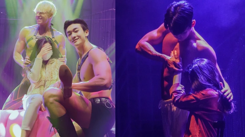 19禁猛男秀Wild Wild與觀眾性感互動 19禁猛男秀Wild Wild與觀眾性感互動