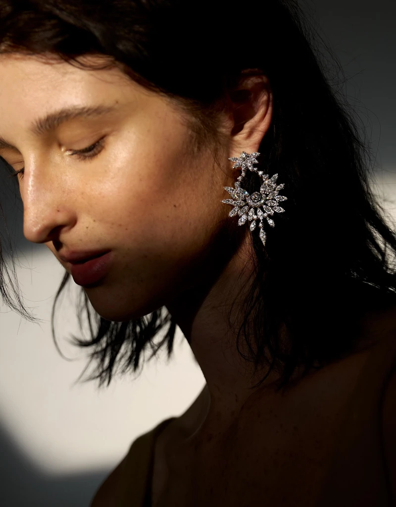 White Kites白K金鑽石耳環 White Kites白K金鑽石耳環